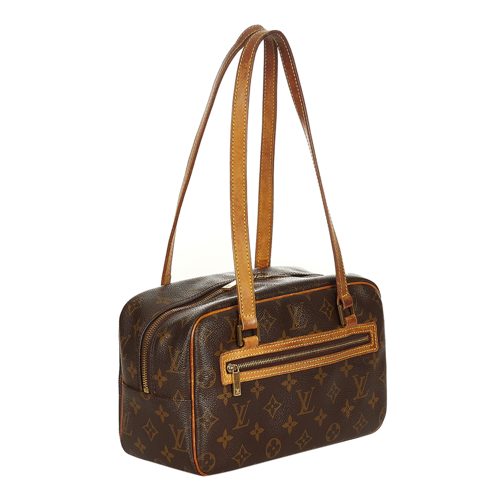 

Louis Vuitton Monogram Canvas Cite MM Bag, Brown