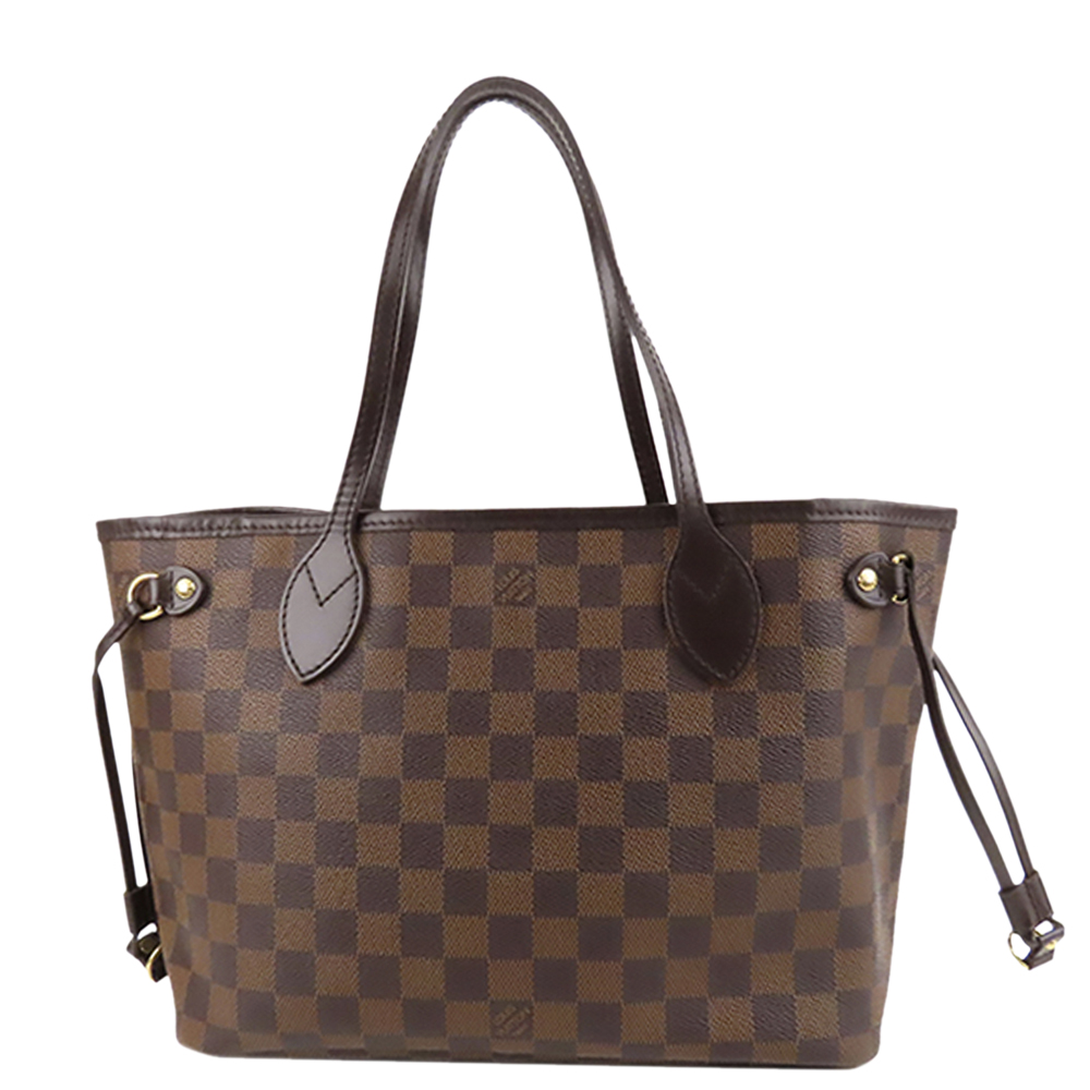 

Louis Vuitton Canvas  Neverfull Totes, Brown