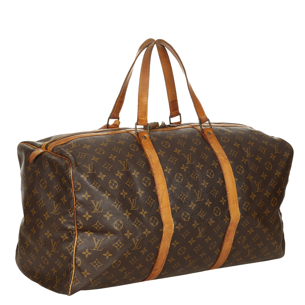 

Louis Vuitton Monogram Canvas Keepall 55 Bag, Brown