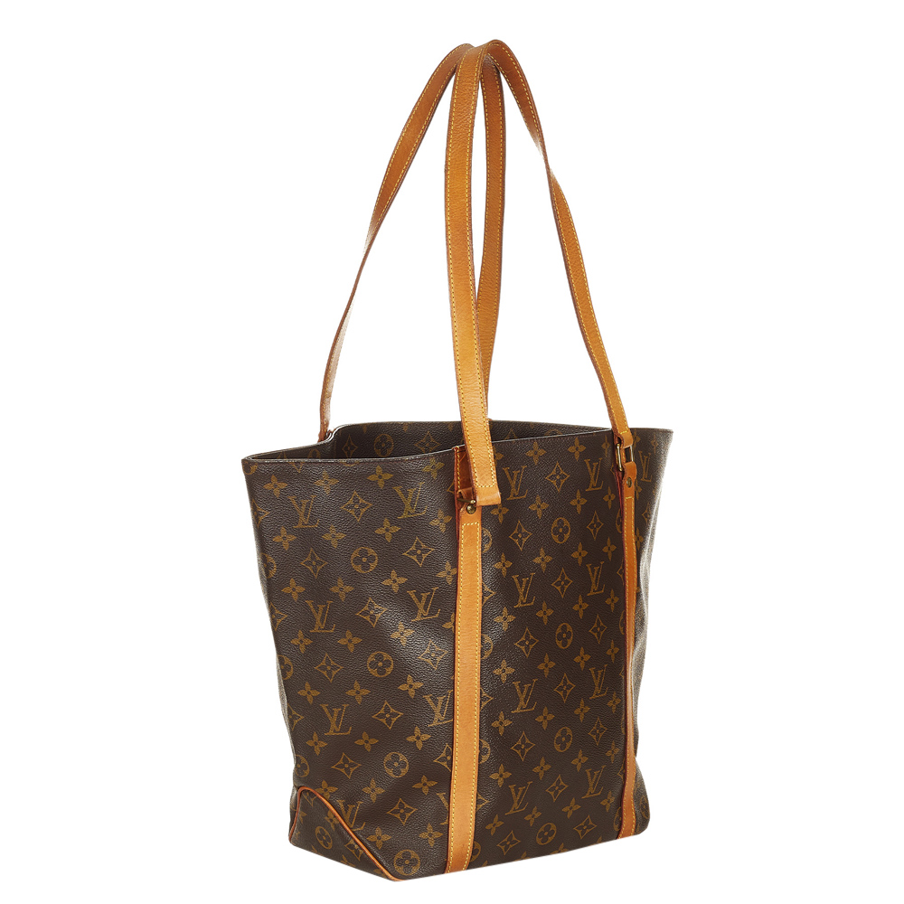 

Louis Vuitton Monogram Canvas Sac Shopping 48 Bag, Brown