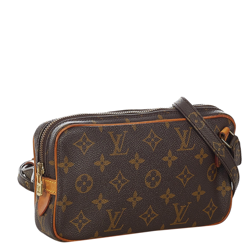 

Louis Vuitton Monogram Canvas Marly Bandouliere Bag, Brown