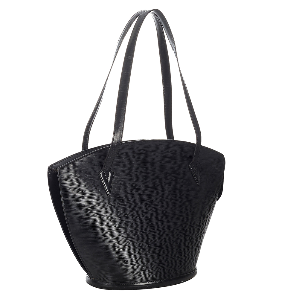 

Louis Vuitton Black Epi Leather Saint Jacques GM Shoulder Bag