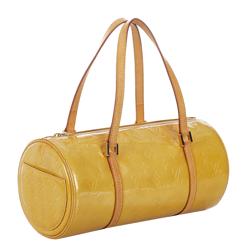 

Louis Vuitton Yellow Monogram Vernis Bedford Bag