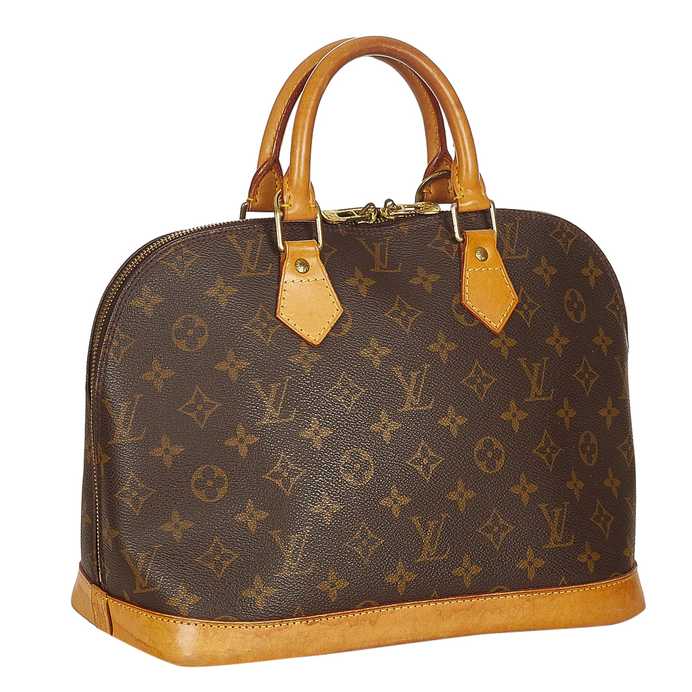 

Louis Vuitton Monogram Canvas Alma PM Bag, Brown