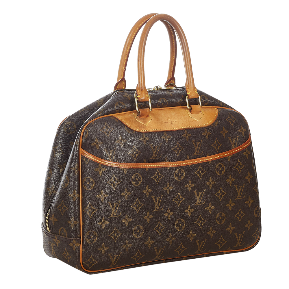 

Louis Vuitton Monogram Canvas Deauville Bag, Brown