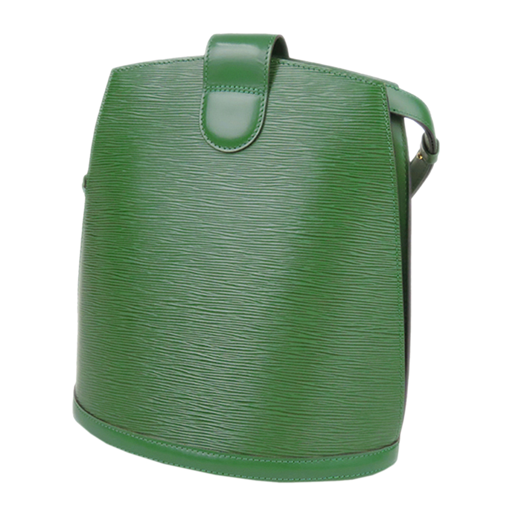 

Louis Vuitton Green Epi Leather Cluny Bag