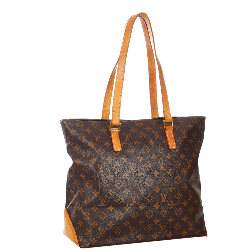 

Louis Vuitton Monogram Canvas Cabas Mezzo Bag, Brown