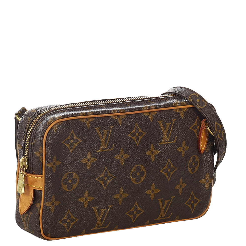 

Louis Vuitton Monogram Canvas Marly Bandouliere Bag, Brown