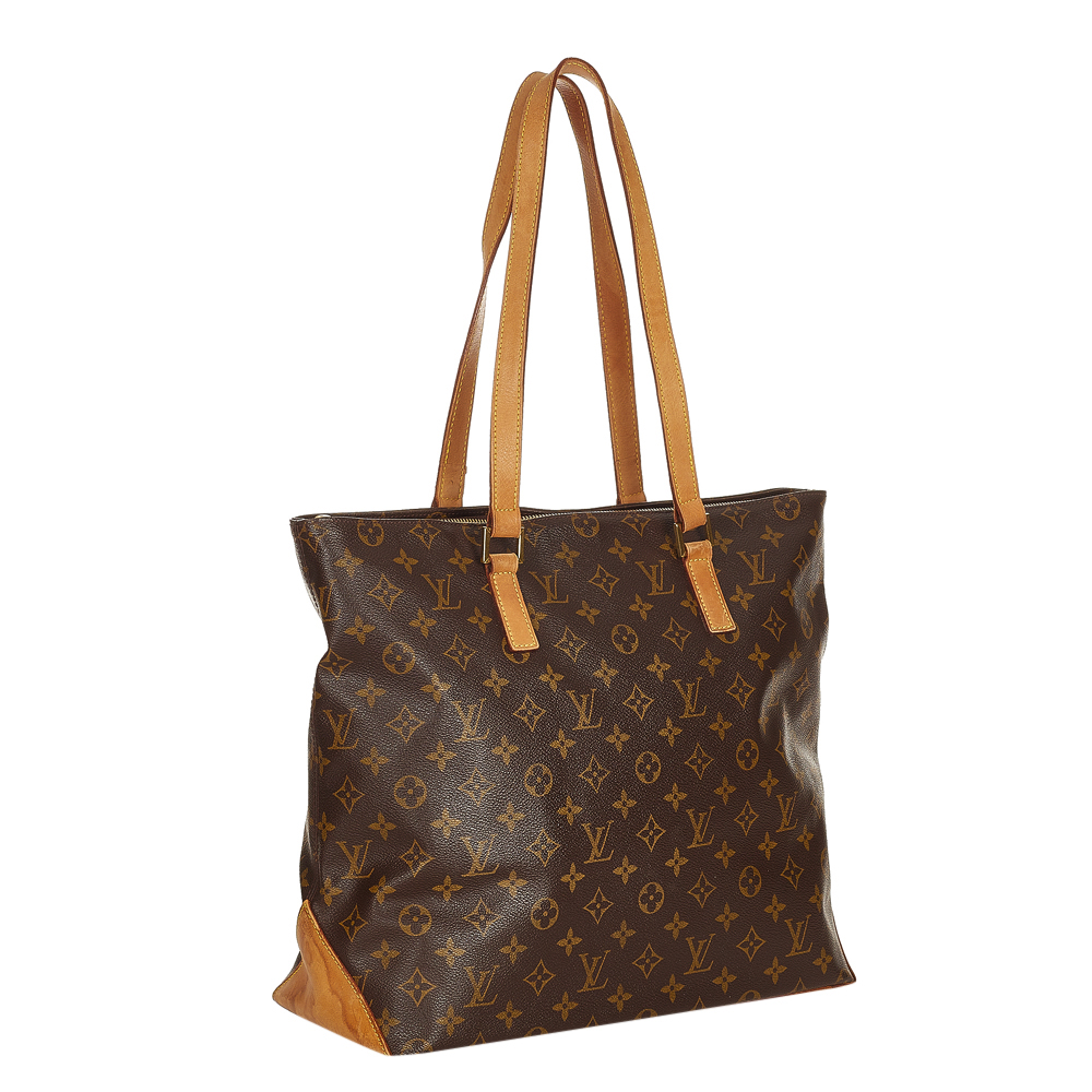 

Louis Vuitton Monogram Canvas Cabas Mezzo Bag, Brown