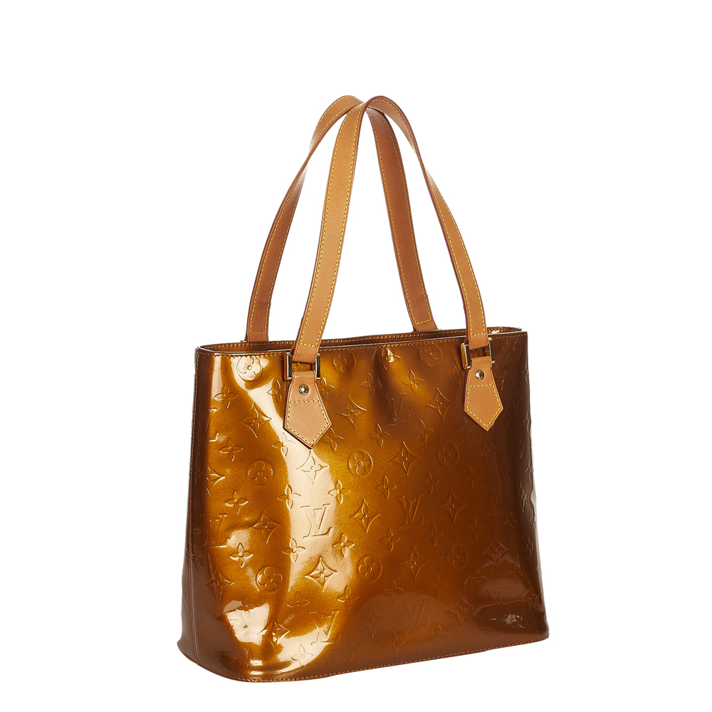 

Louis Vuitton Brown Monogram Vernis Houston Bag