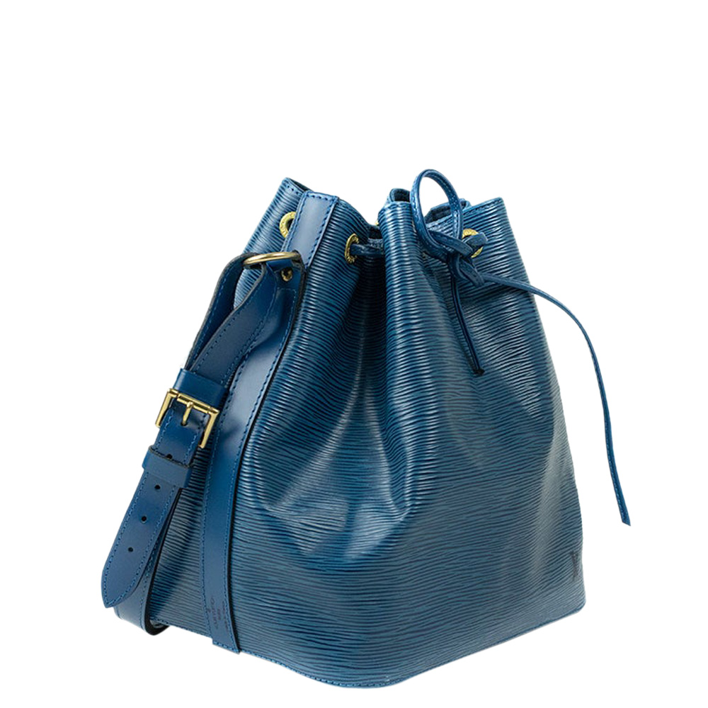 

Louis Vuitton Blue Epi Leather Noe Shoulder Bag