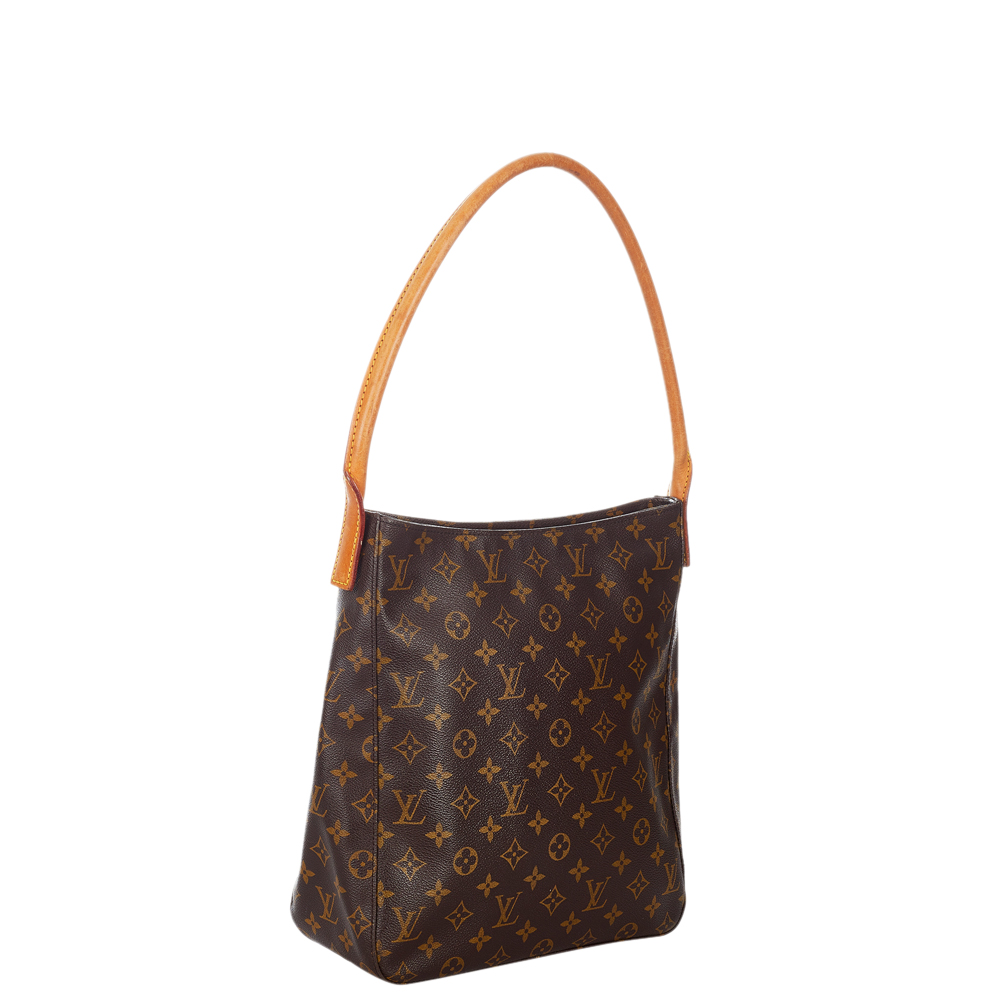 

Louis Vuitton Monogram Canvas Looping GM Bag, Brown