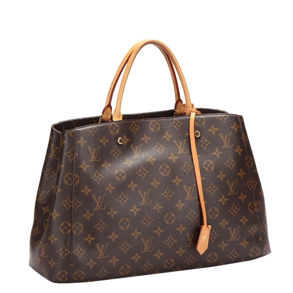 

Louis Vuitton Brown Monogram Canvas Montaigne GM Bag