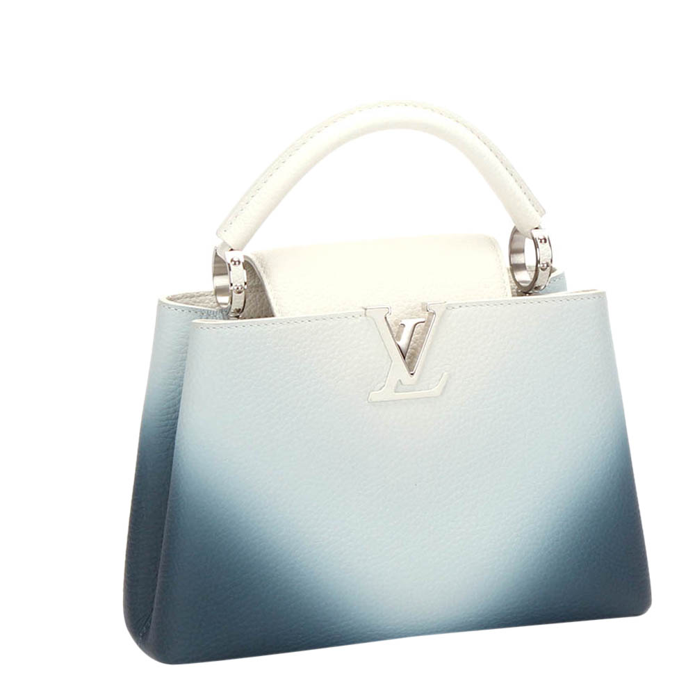 

Louis Vuitton Blue Gradient Taurillon Leather Capucines BB Bag