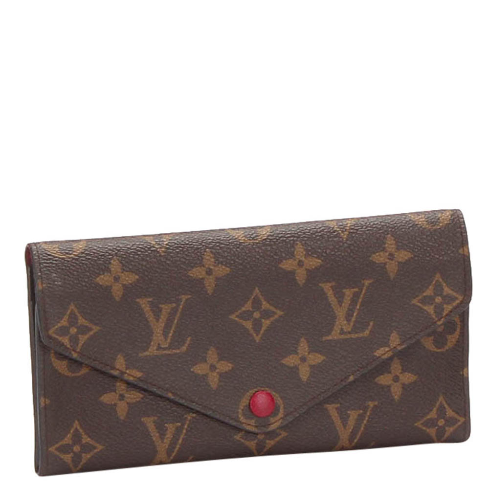 

Louis Vuitton Brown Monogram Canvas Josephine Wallet