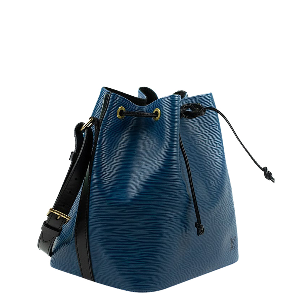 

Louis Vuitton Blue Epi Leather Noe Shoulder Bag