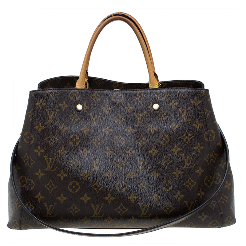 مملوكة مسبقًا حقيبة لوي فيتون مونتايغن كانفاس مونوغرامي GM