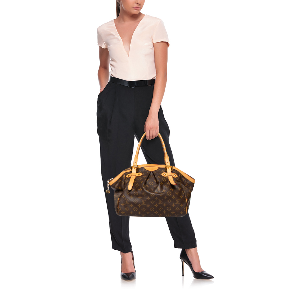 

Louis Vuitton Monogram Canvas Tivoli GM Bag, Brown