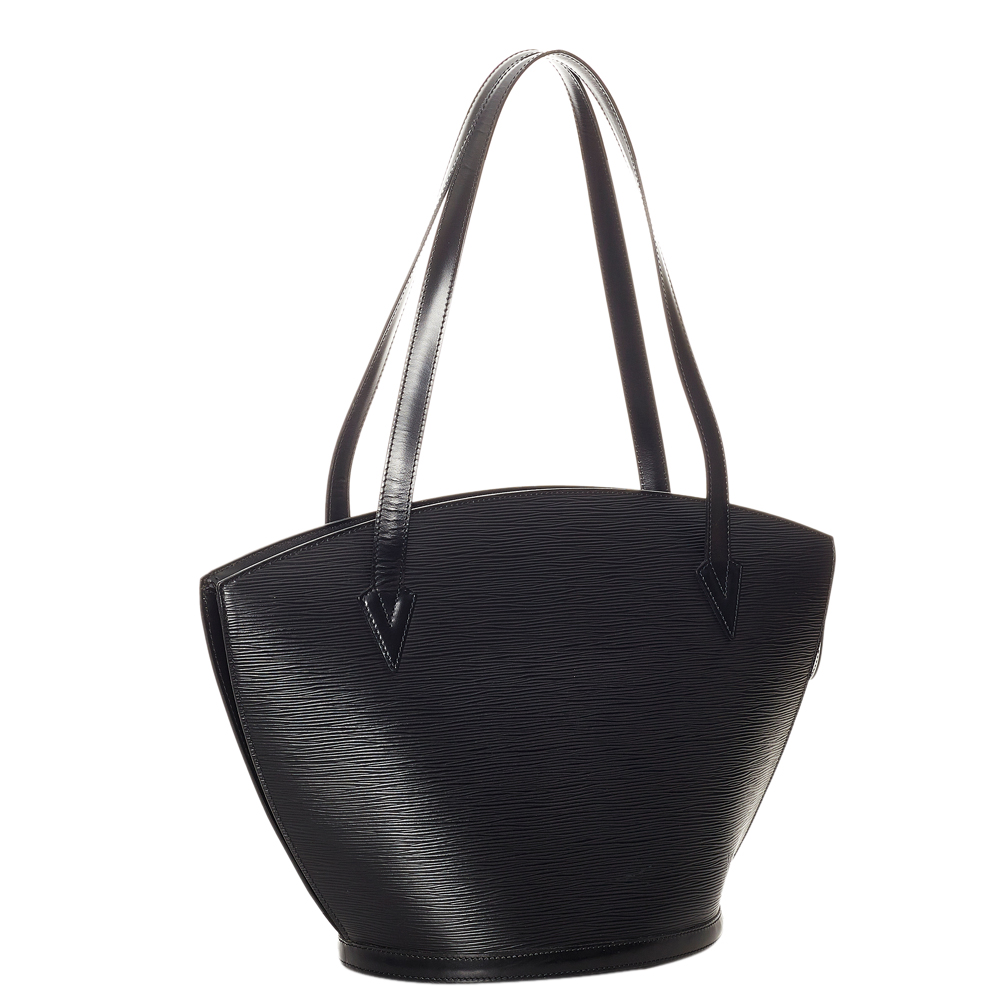 

Louis Vuitton Black Epi Leather Saint Jacques GM Shoulder Bag