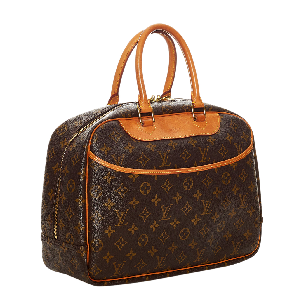 

Louis Vuitton Monogram Canvas Deauville Bag, Brown