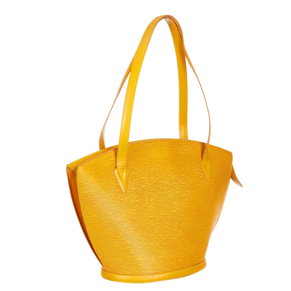

Louis Vuitton Yellow Epi Leather Saint Jacques PM Long Strap Bag