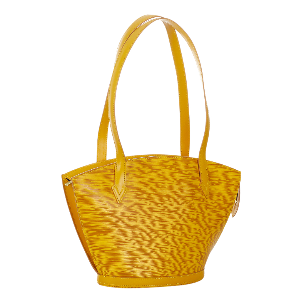 

Louis Vuitton Yellow Epi Leather Saint Jacques PM Shoulder Bag