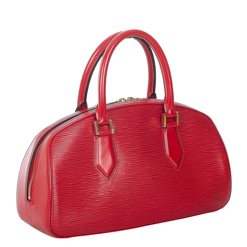 

Louis Vuitton Red Epi Leather Jasmine Bag