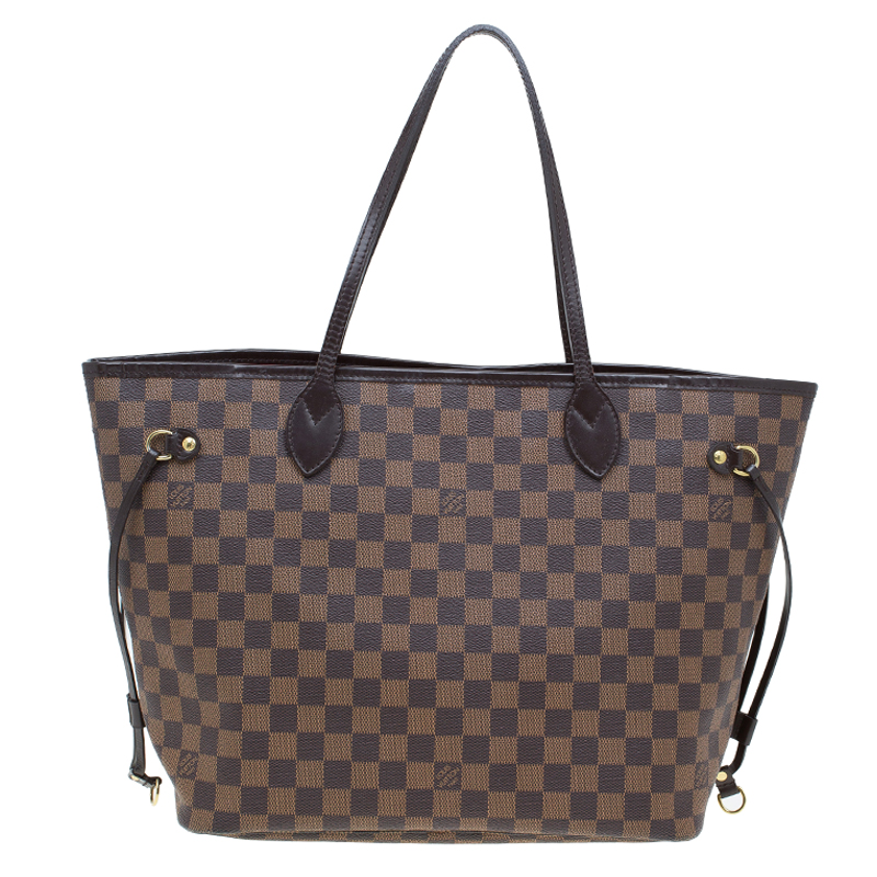 مملوكة مسبقًا Louis Vuitton Damier Ebene Canvas Neverfull MM Bag