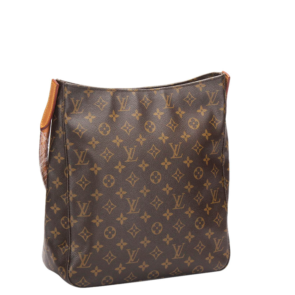 

Louis Vuitton Brown Monogram Canvas Looping GM Bag