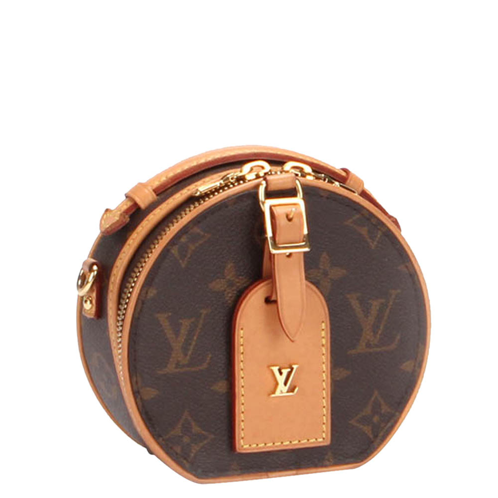 

Louis Vuitton Monogram Canvas Mini Boite Chapeau Bag, Brown