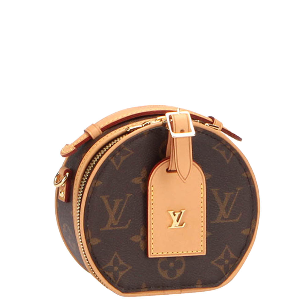 

Louis Vuitton Brown Monogram Canvas Petite Boite Chapeau Bag