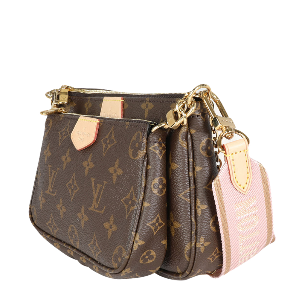 

Louis Vuitton Light Pink Monogram Canvas Multi-Pochette Accessoires Bag