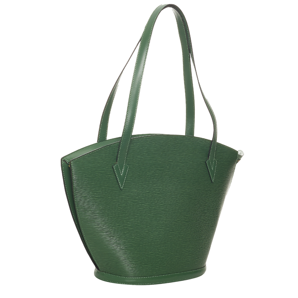 

Louis Vuitton Green Epi Leather Saint Jacques GM Shoulder Bag