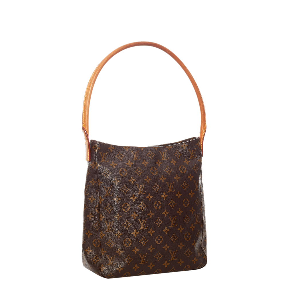 

Louis Vuitton Monogram Canvas Looping GM Bag, Brown