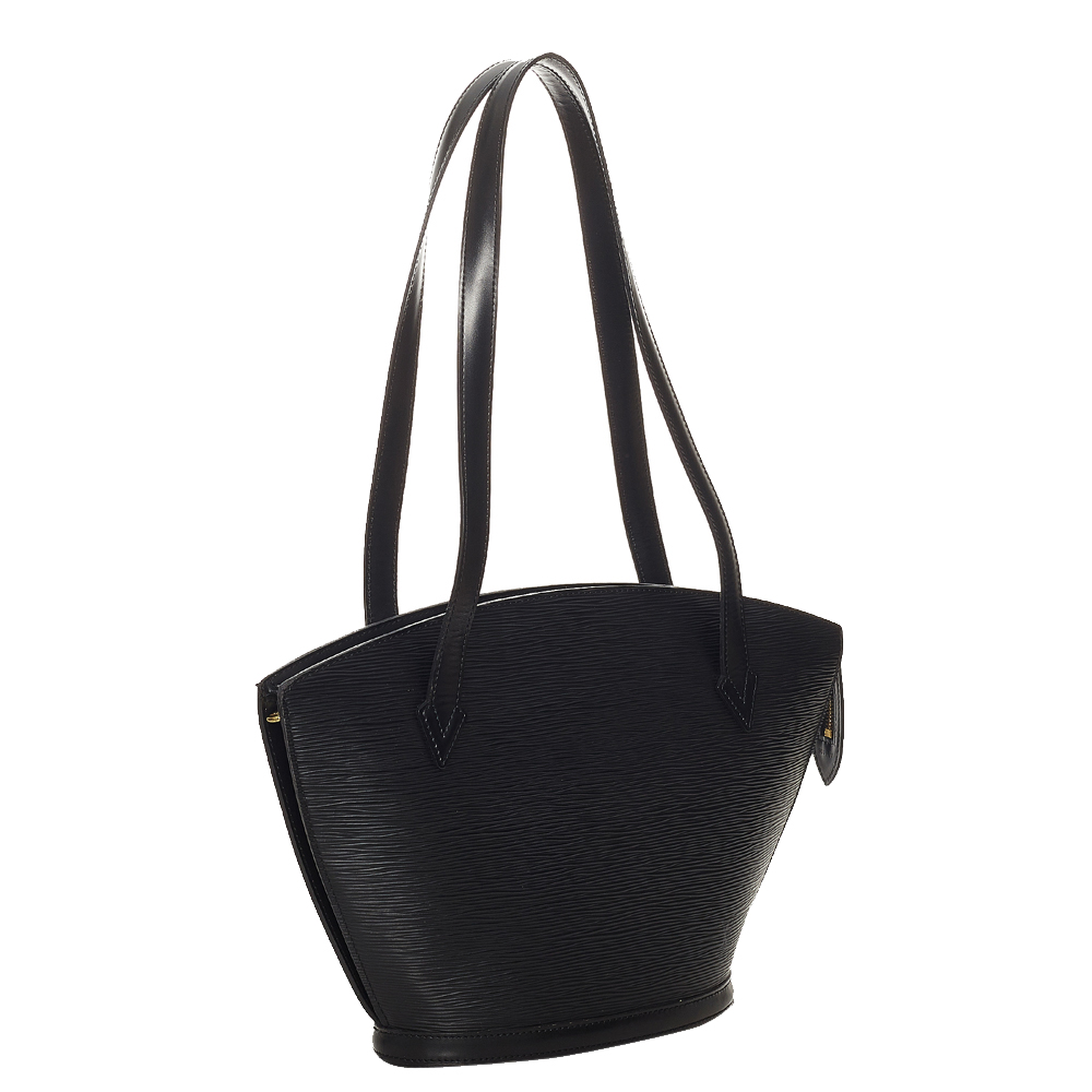 

Louis Vuitton Black Epi Leather Saint Jacques PM Shoulder Bag
