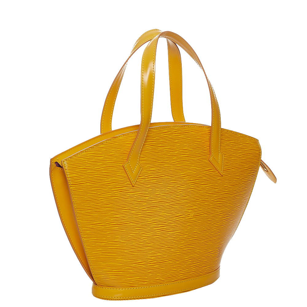 

Louis Vuitton Yellow Epi Leather Saint Jacques PM Shoulder Bag
