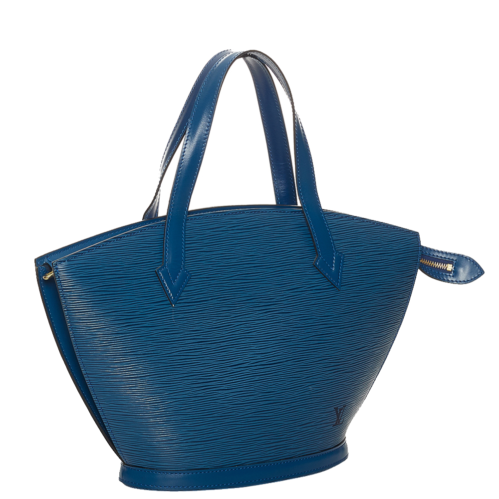 

Louis Vuitton Blue Epi Leather Saint Jacques PM Shoulder Bag