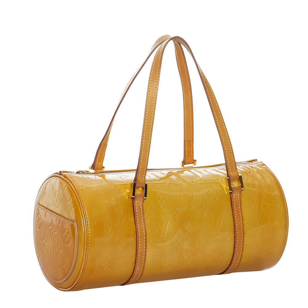 

Louis Vuitton Yellow Monogram Vernis Bedford Bag