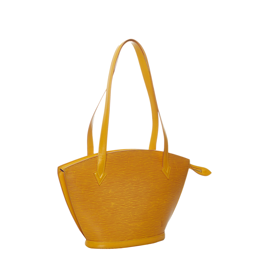 

Louis Vuitton Yellow Epi Leather Saint Jacques PM Shoulder Bag