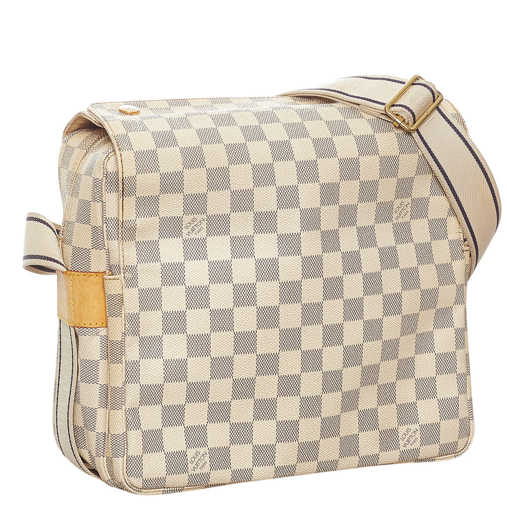 

Louis Vuitton Damier Azur Canvas Naviglio Bag, Blue