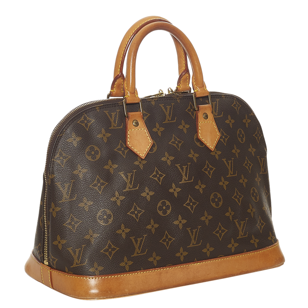 

Louis Vuitton Monogram Canvas Alma PM bag, Brown