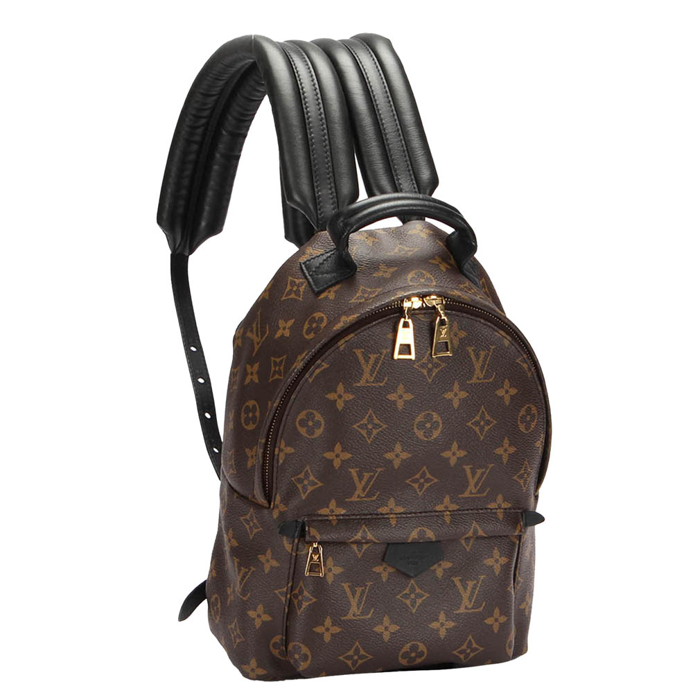 

Louis Vuitton Monogram Canvas Palm Springs PM Backpack Bag, Black