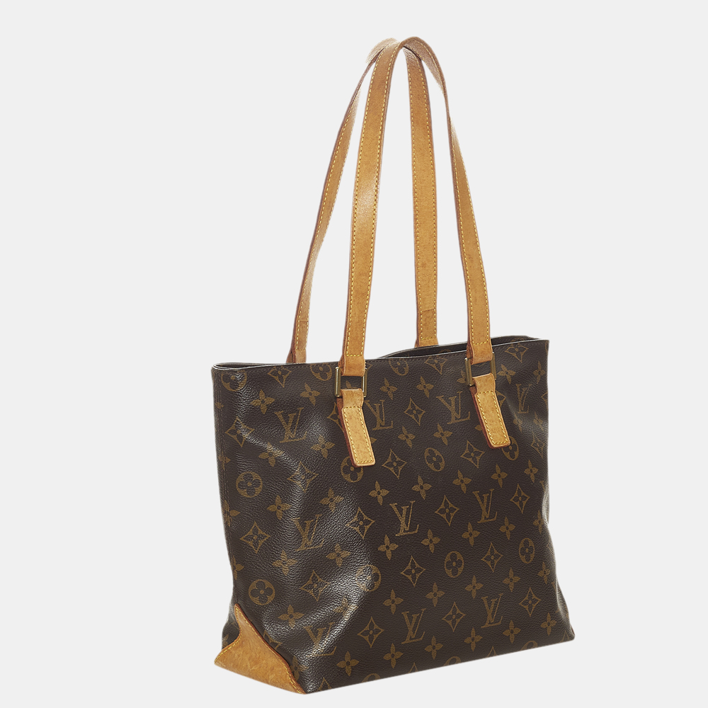 

Louis Vuitton Monogram Canvas Cabas Piano bag, Beige