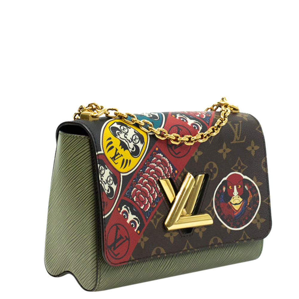 

Louis Vuitton Monogram Canvas Kabuki Twist Shoulder Bag, Multicolor