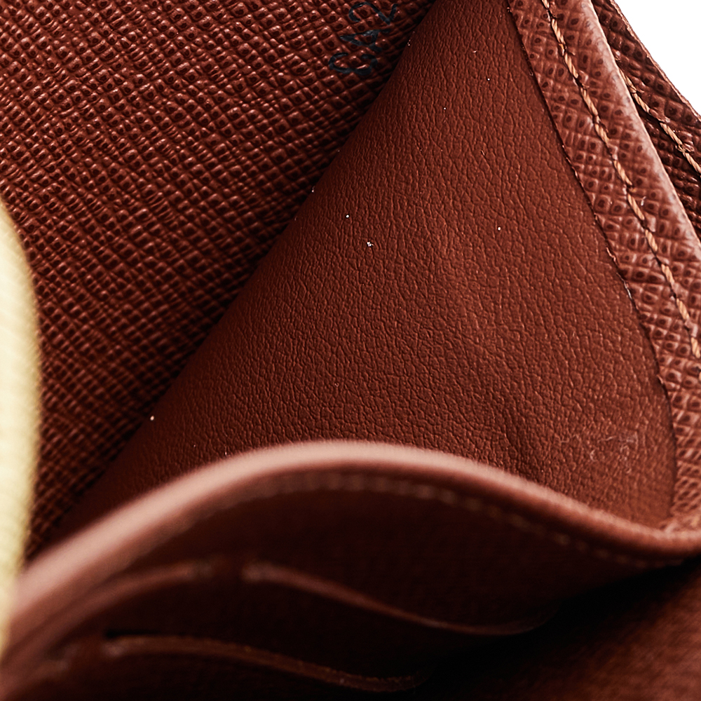 

Louis Vuitton Monogram Canvas Zippy Wallet, Brown