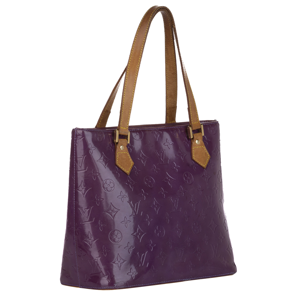 

Louis Vuitton Purple Monogram Vernis Houston Bag