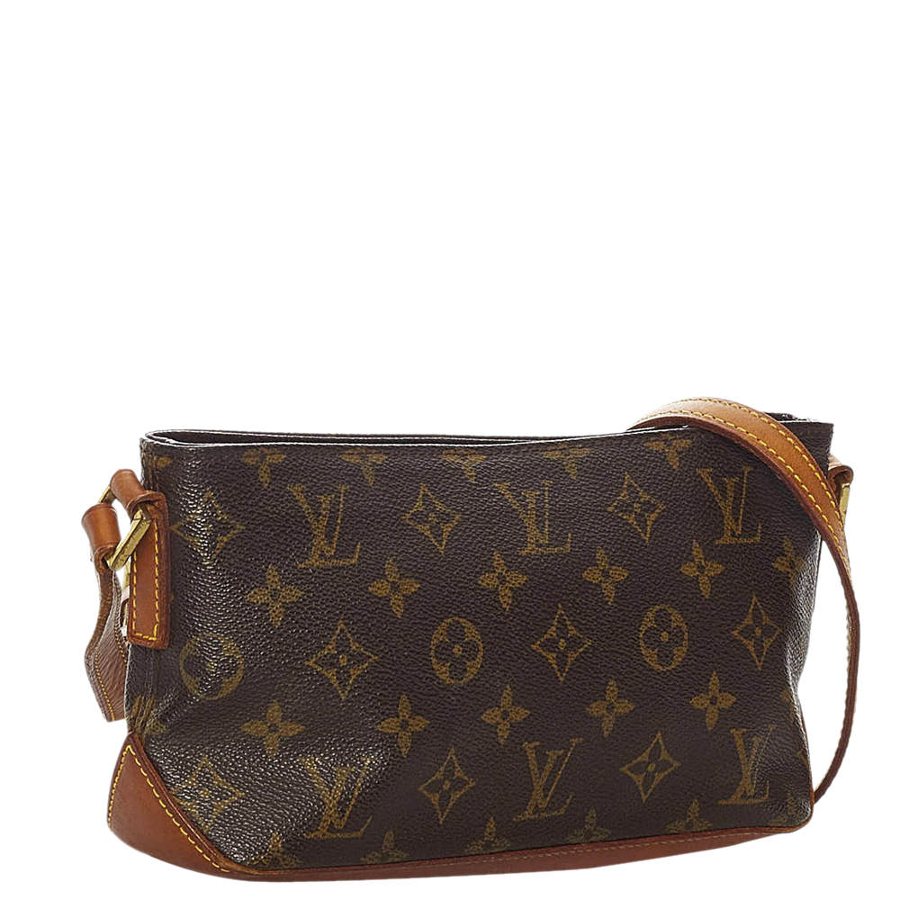 

Louis Vuitton Monogram Canvas Trotteur Bag, Brown