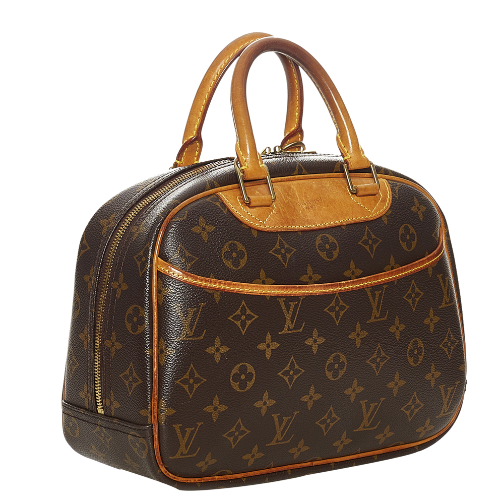 

Louis Vuitton Monogram Canvas Trouville Bag, Brown