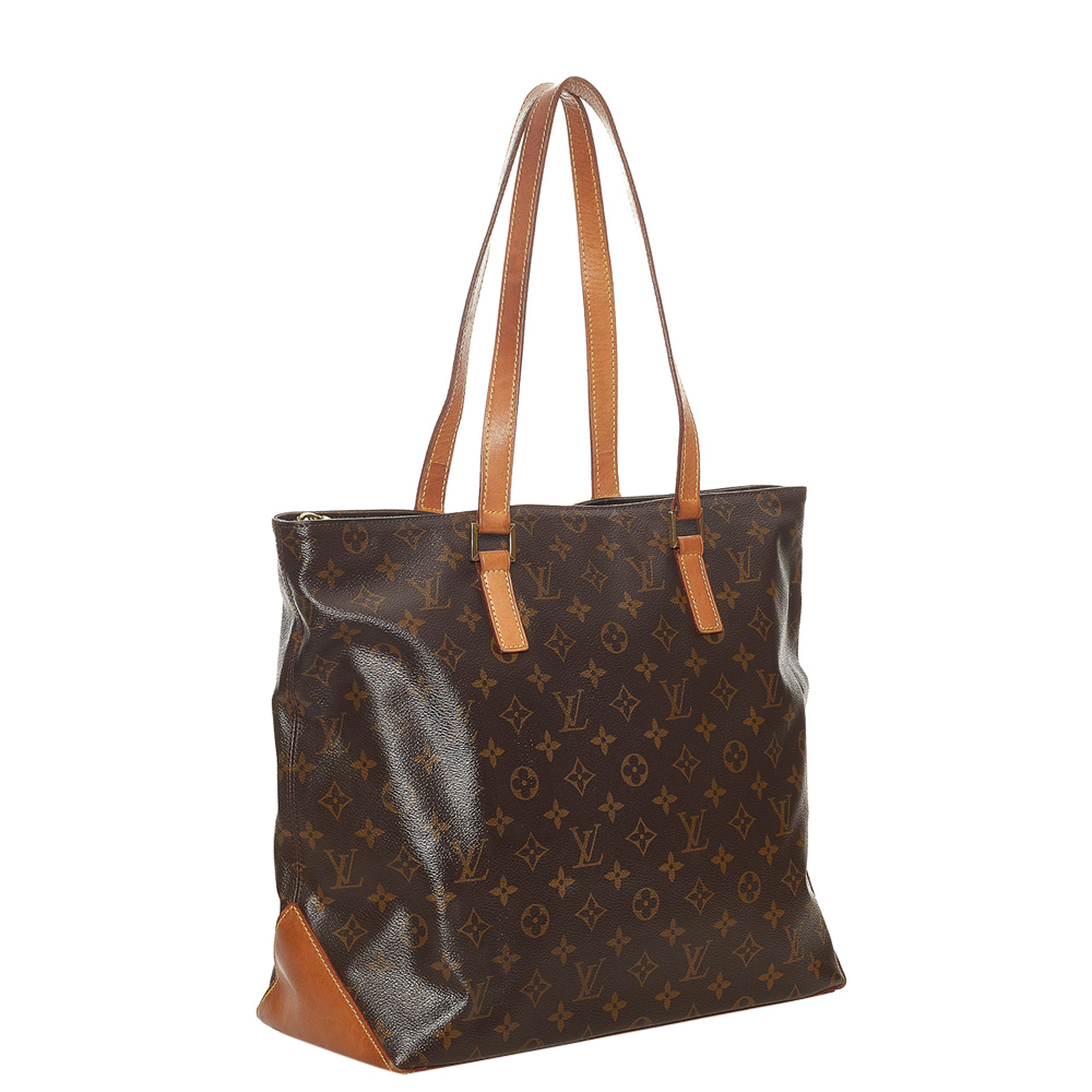 

Louis Vuitton Monogram Canvas Cabas Mezzo Bag, Brown