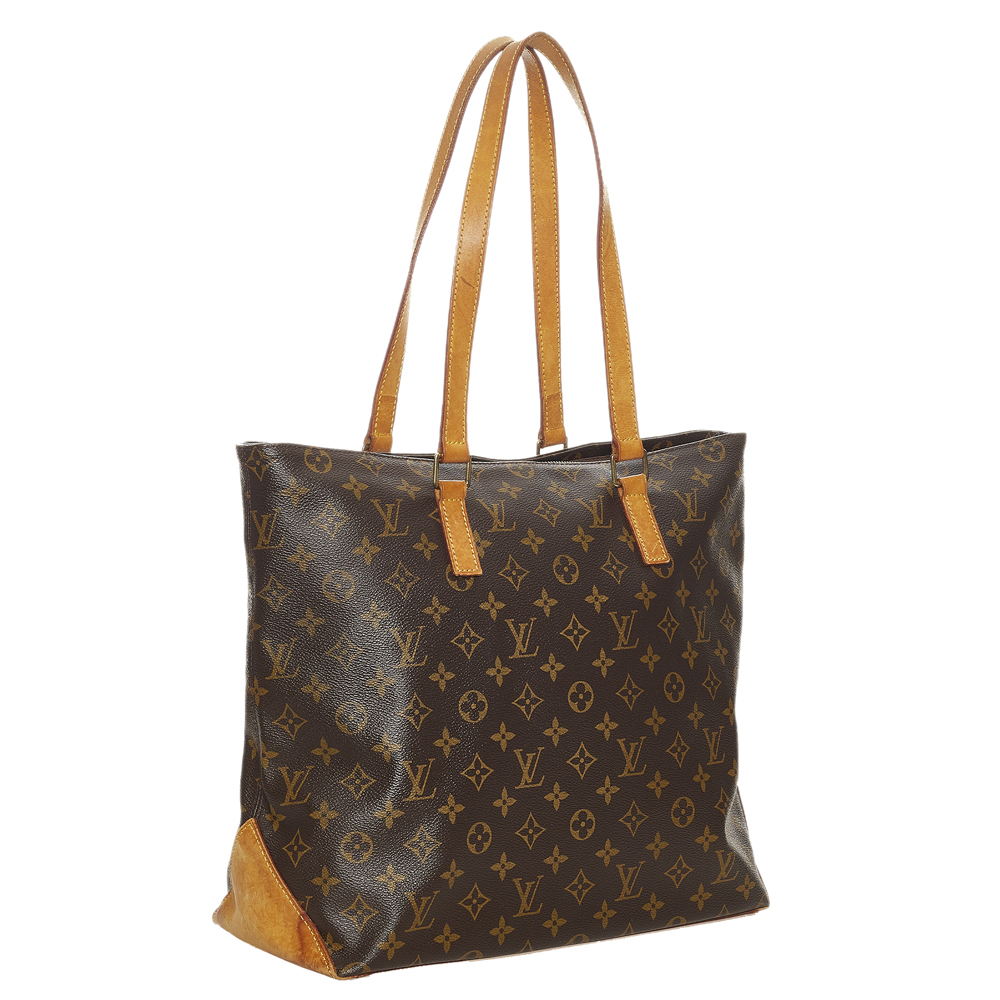 

Louis Vuitton Monogram Canvas Cabas Mezzo Bag, Brown